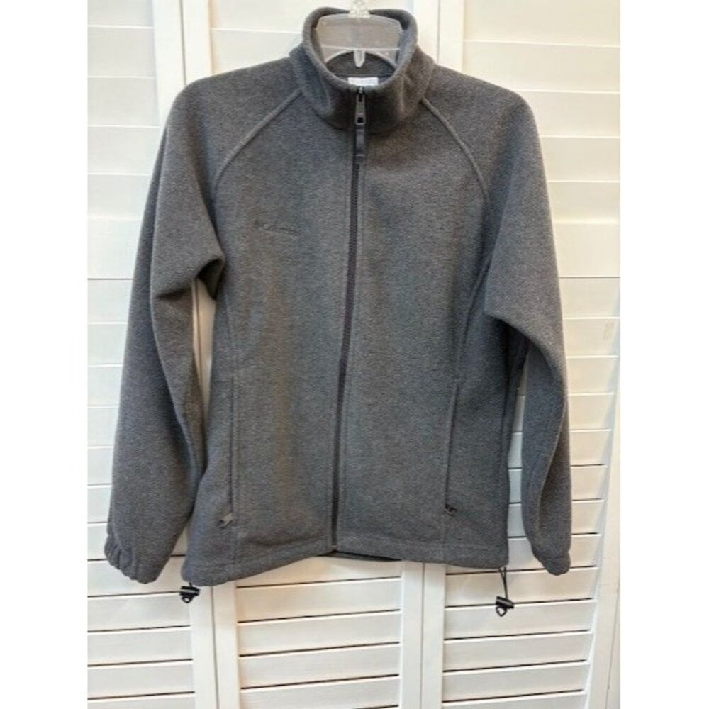 Women’s Columbia Grey Zipper Fleece Size‎ Small